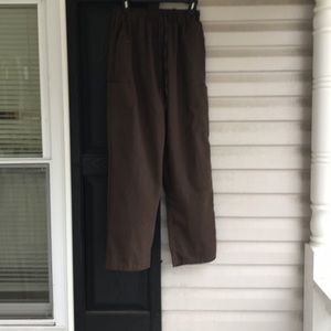 GreenTown Chocolate Brown Woman’s Scrub pants